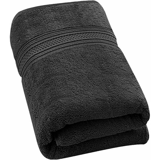 Extra Large Bath Towel 35x70" Cotton Luxury Bath Sheet 700 GSM, Grey