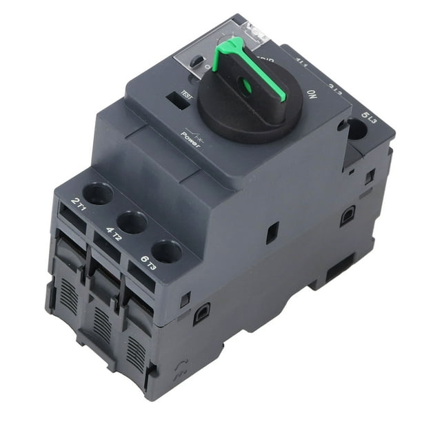 Interruptor Eléctrico del Motor, Control de la Perilla del Riel de 35 mm DIN AC690 V Interruptor del motor para cargas inductas