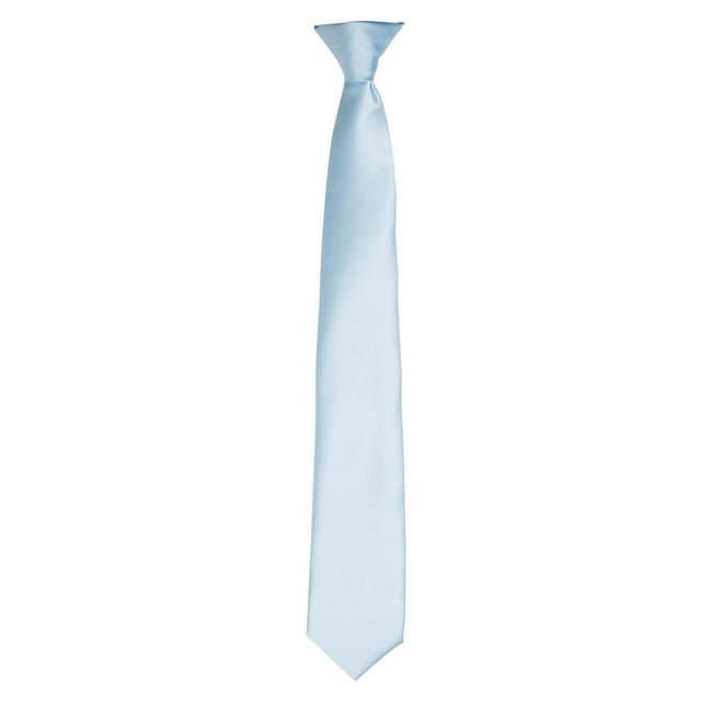 Premier Colours Mens Satin Clip Tie
