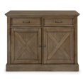 thumbnail image 2 of Homestyles Mountain Lodge Grey Buffet with Adjustable Shelves, 2 of 10
