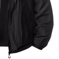 thumbnail image 4 of Maqroz Mens Full Zip UPF 50+ Sun Protection Hoodie Jackets with Pockets Long Sleeve Sun Shirts Adjustable Cooling Lightweight Athletic Track Jacket Travel Hiking Fishing Outdoor Black M, 4 of 4