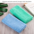 thumbnail image 3 of Youkk Microfiber Cleaning Cloth Absorbent Home Dining Bar Kitchen Plate Cookware Tableware Washcloth Car Wiping Dishcloth Blue 40x40cm, 3 of 6