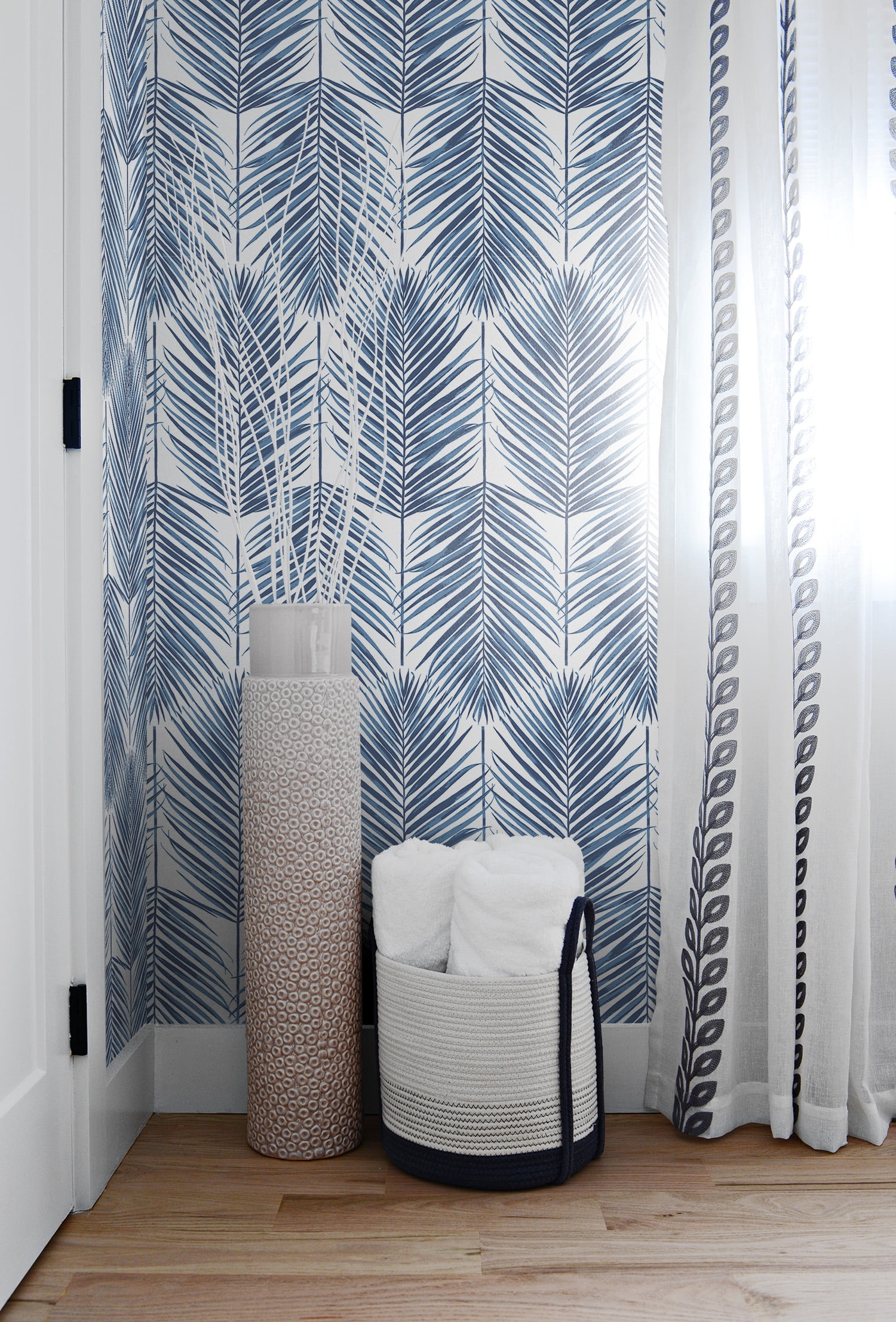 NextWall Paradise Palm Peel and Stick Wallpaper