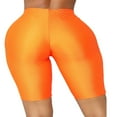 thumbnail image 2 of Ladies Womens Mens Cycling Shorts Dancing Neon Super Stretch Shiny High Waist, 2 of 3
