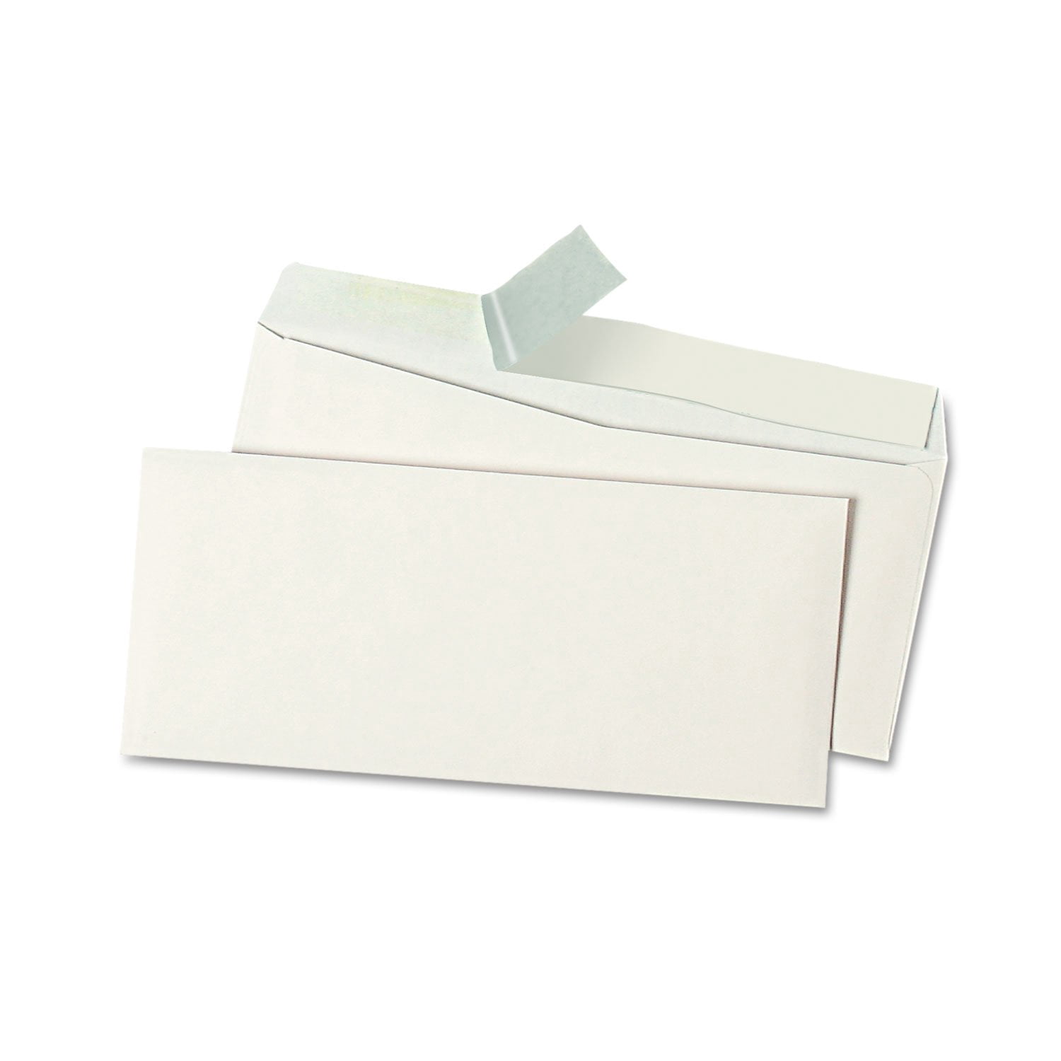 Universal UNV36001 Peel Seal 3.88 in. x 8.88 in. #9 Square Flap Business Envelopes - White (500/Box)