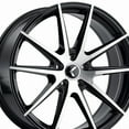 thumbnail image 2 of Kraze Turismo-Kr193 20X8.5 5X120 38Et 74.1Cb Black/Machined, 2 of 3