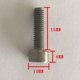 thumbnail image 3 of 10x Durable M6 * 15 DIN912 Socket Allen Pernos de cabeza Tornillo Soledad Tornillo hexagonal, 3 of 5