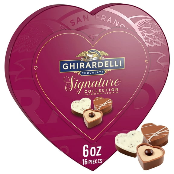 GHIRARDELLI Sweet Hearts Premium Chocolate Truffle Assortment Gift, 6 Oz