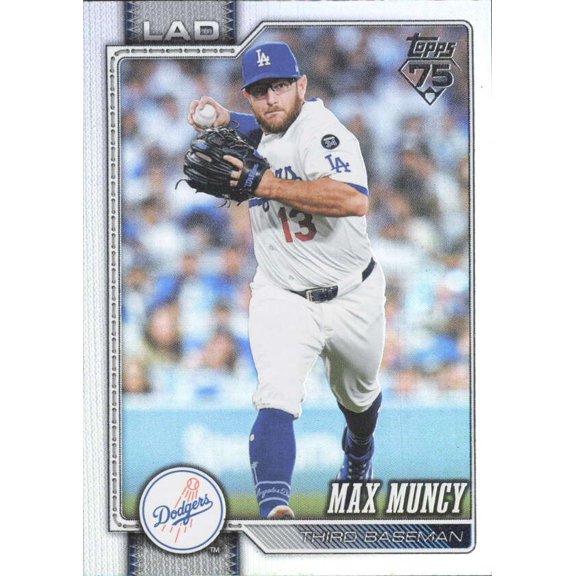2026 TOPPS RAINBOW FOIL #252 MAX MUNCY LOS ANGELES DODGERS