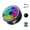 Black, variant on AI Semiconductor Phone Coolers 6 Color Type Temperature Display Phone Cooling Device Magnetic for Phone Tablets