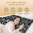thumbnail image 4 of Easygdp Pasta Bacon Long Body Pillowcase - Super Soft Microfiber Body Pillow Case - Envelope Closure, Cool, Anti-Fading- 20x54 in, 4 of 8