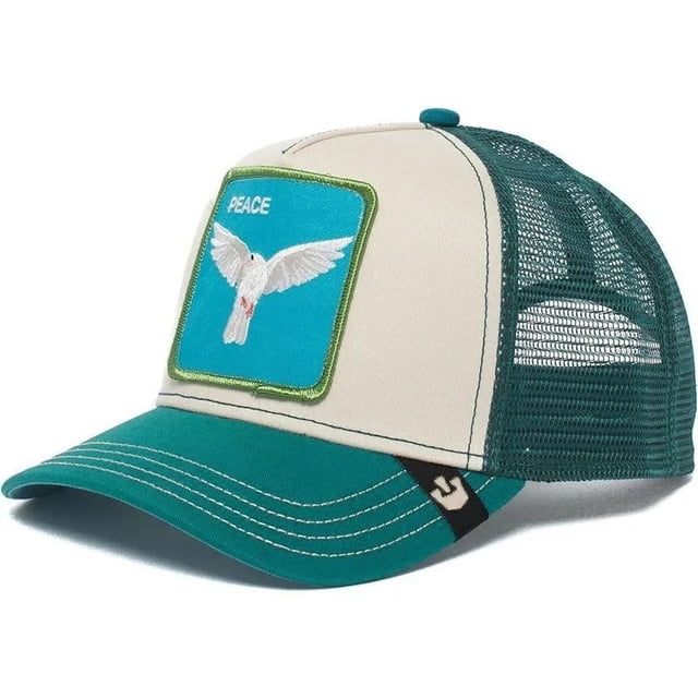 RO Gorra de béisbol Sombrero Malla Estilo Hombres Mujeres Hip Hop Bros, gorra de béisbol ajustable