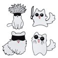 thumbnail image 1 of 3-5 Unids/Set Anime Collection Esmalte Pins De Broches Lindo Demon Slayer JOJO Bojji Nezuko Totoro Broche Solapa Insignia De Dibujos Animados Joyería Para Fans, 1 of 4