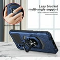 thumbnail image 7 of SPY CASE for Cricket Innovate E 5G Case w/Tempered Glass Screen Protector [Military Grade] Ring Car Mount Kickstand Shockproof Hard Phone Case - Blue, 7 of 7