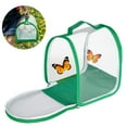 thumbnail image 1 of Hábitat De Mariposas Pequeñas, Jaula De Malla Para Insectos, Recinto De Orugas, Jaula Para Criaturas, Asa De Transporte Portátil Para Terrario De Insectos Para Jardín Al Aire Libre Muyoka Hogar, 1 of 6