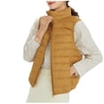 thumbnail image 2 of Débardeurs pour Femmes Athletic Works Mode Femmes Automne Hiver Veste Matelassée Chaude Style Léger Doudoune Veste, 2 of 5