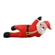 thumbnail image 5 of Papá Noel inflable navideño con luces LED integradas, figura inflable divertida de 1,8 m, decoración para exteriores, patio, vacaciones, 5 of 9