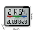 thumbnail image 3 of Electronic Clock Can Be Hung Wall Lcd Multifunction Temperature Electronic Clock, 3 of 8