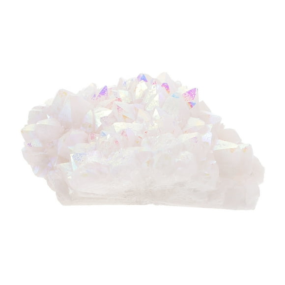 1Pc Natural White Crystal Radiation Protection Crystal Desktop Adornment