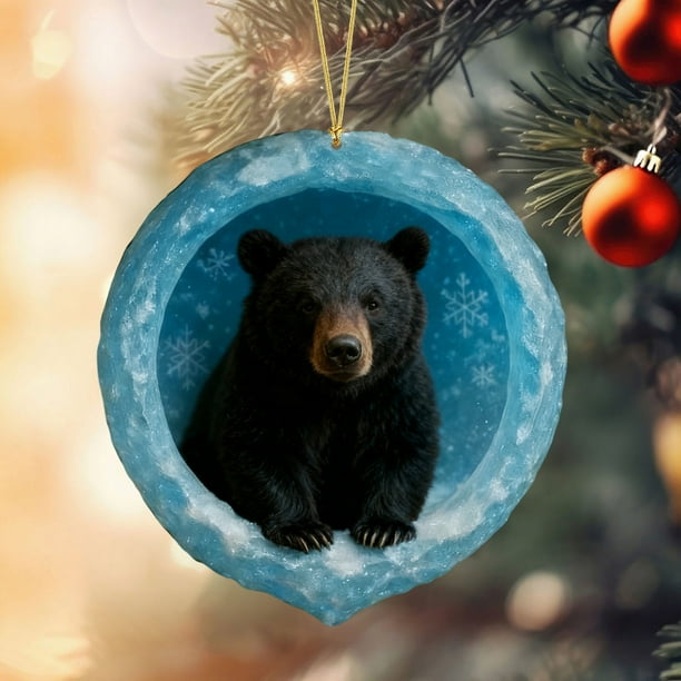 Colgante Colgante Decoraciones Navideñas Animales Navideños Impresión Acrílico Colgante Regalos Navideños Para Familias Colegas Decoración Árbol Navideño Decoración Colgante Decoraciones Jardín Decora