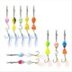 thumbnail image 1 of 10Pcs Fishing Metal Spinners Lures with Hook, 1 of 4