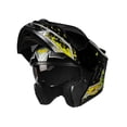 thumbnail image 3 of Casco Abatible Kov Batman Amarillo DC Comics con LED Certificado DOT, 3 of 4