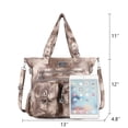 thumbnail image 3 of Angelkiss Purses Handbags for Women PU Tote Satchel Bags for Women Pockets Shoulder Bag, 3 of 5