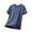 Blue, variant on Men Summer Tops Loose Long Sleeve Shirts for Men Short Sleeve Casual Tops T Shirt Pack Mens Long Shirt Large Chested Pack Extra Shirts Moms Favorite Top White M