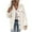 White*1, variant on CFLVAEK Fuzzy Fleece Jackets for Women Oversized Button Down Lapel Sherpa Jacket Thick Long Sleeve Warm Winter Outwear with Pockets White L