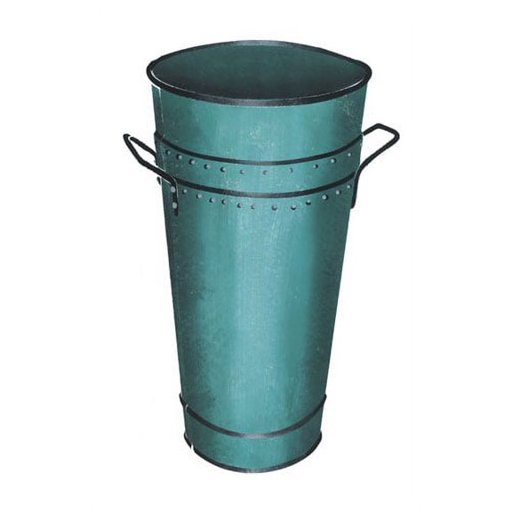 Planting Bucket Wall Stencil - DEE535 by DeeSigns
