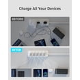 thumbnail image 2 of Bloque de carga USB C Gitryin, 40 W, PD, carga rápida, blanco, 2 of 9