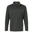 thumbnail image 4 of AllPro 4HM700 Performance Mélange Quarter-Zip Pullover-Black Melange-XS, 4 of 6