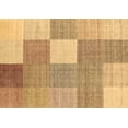 thumbnail image 1 of Ahgly Company Indoor Rectangle Checkered Brown Modern Area Rugs, 2' x 3', 1 of 4