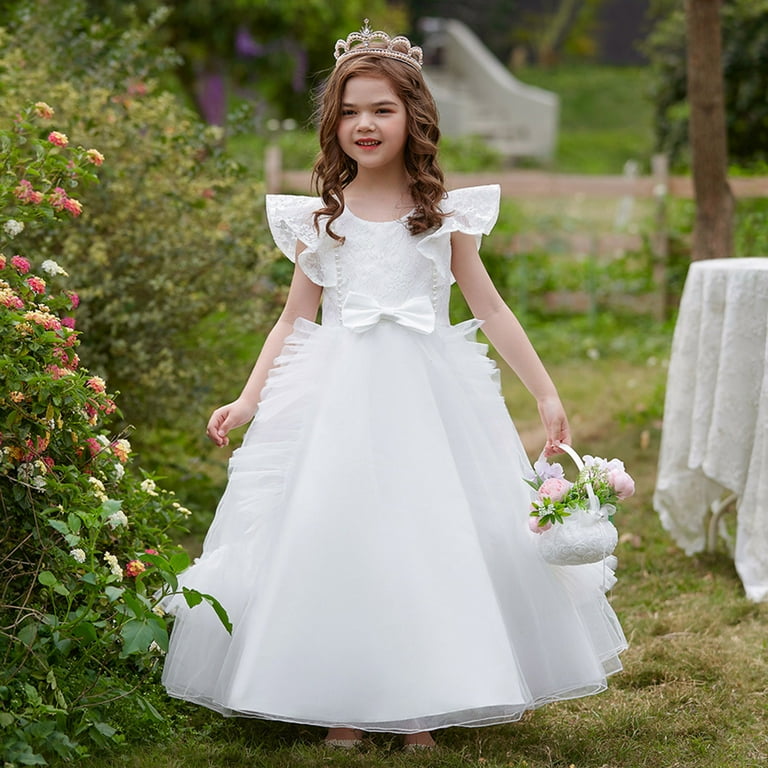 TJAZFJPA Girls Dresses Size 10-12 Formal Kids Children Girls Summer Sleeveless Lace Bowknot Mesh Long Princess Dress Piano Performance Dress Toddler Flower Girl Dresses 4T Long Dresses 7-8 Years - Walmart.com TJAZFJPA Girls Dresses Size 10-12 Formal Kids Children Girls Summer Sleeveless Lace Bowknot Mesh Long Princess Dress Piano Performance Dress Toddler Flower Girl Dresses 4T Long Dresses 7-8 Years - Walmart.com