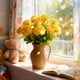 thumbnail image 4 of Decoración del hogar, ramo de crisantemos de imitación, bola de flores de plástico, crisantemo artificial, decoración de flores de seda, adornos adecuados para bodas, fiestas, plantas verdes simuladas, 4 of 6