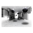 thumbnail image 3 of Tiptophomedecor 3D Illusion Wallpaper Wall Mural - Border Control, 3 of 4