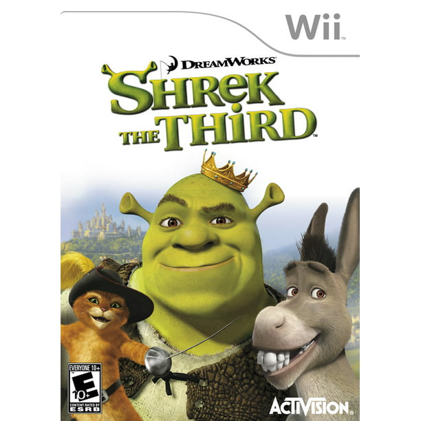Shrek The Third Nintendo Wii Refurbished Walmart Com Walmart Com - shrek decal roblox