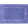thumbnail image 1 of Ahgly Company Indoor Rectangle Persian Blue Traditional Area Rugs, 2' x 4', 1 of 4