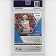 thumbnail image 2 of Graded 2020 Panini Mosaic Justin Herbert #263 Rookie RC Football Card PSA 9 Mint, 2 of 2