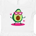 thumbnail image 4 of Inktastic Avocado Lover Gifts Girls Toddler Dress, 4 of 5