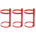 thumbnail image 1 of HLONK Ensemble de 3 Accessoires d'Extincteur Mural Support Marin Rouge, 1 of 8