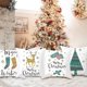 thumbnail image 5 of Sunshine Smile 4 Uds fundas de almohada navideñas, funda de almohada navideña, funda de cojín navideña, funda de cojín decorativa, 5 of 5