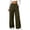 Army Green-04, variant on Sentuca Wide Leg Sweatpants for Women Baggy Lounge Drawstring Workout Pants with Pockets Casual Loose Fashion Trousers Khaki M