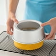 thumbnail image 5 of 3-Piece Round Cake Pan Set (4/6/8 Inch) - Non-Stick Baking Molds with Removable Bases for Wedding, Birthday & DIY Cakes - Essential Kitchen Baking Tools, 5 of 11