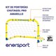 thumbnail image 3 of Kit de Porterias Chutagol Pro Amarilla Enersport 2833, 3 of 4