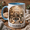 Black, variant on Personalized Cat Memorial Mug, Custom Pet Remembrance Coffee Cup with Cat Name