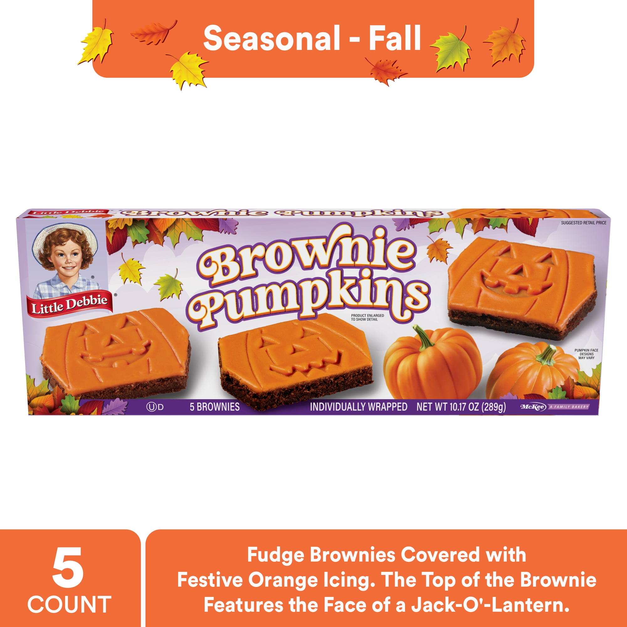 Little Debbie Brownie Pumpkins