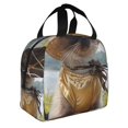 thumbnail image 2 of Disketp Cat In Sun Hat for Insulated Lunch Bag for Women and Men, Perfect for Work, Hiking, Picnic, 2 of 8