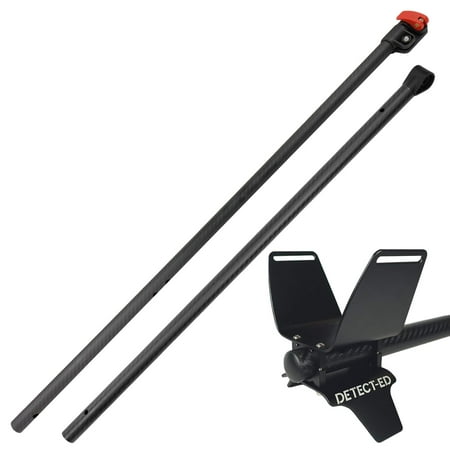

Black LS Carbon Fiber Upper & Lower Shaft for Minelab Equinox Detector