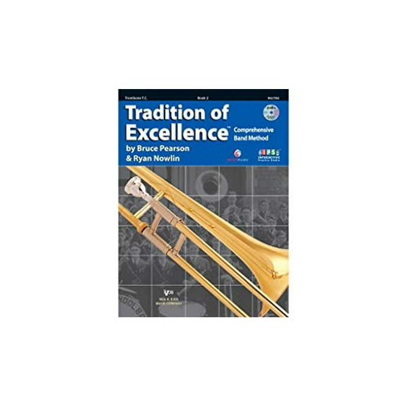 Pre-Owned W62TB - Tradition of Excellence Book 2 - Trombone, 9780849771378, 0849771374, Paperback,